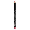 Milan NYX Cosmetics Suede Matte Lip Liner Cosmetics Makeup - Pack of 1 w/ SLEEKSHOP Teasing Comb