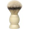 Deluxe Super Silvertip badger shaving brush faux ivory with Brush and Razor Stand. extra dense extra soft 24 mm knot