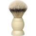 Deluxe Super Silvertip badger shaving brush faux ivory with Brush and Razor Stand. extra dense extra soft 24 mm knot