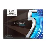 Wrigley s 5 Peppermint Cobalt Sugarfree Gum (Pack of 6)