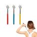 2pcs Scalable Massage Scratching Portable Claw Telescopic Ultimate Stainless Back Scratcher Extend to 22.8 Color Random