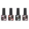 HSMQHJWE Nail Pigment Powder 4 Polish Polish Gel Lamp Off Pcs Gel Gel Kit Nail Nail Gel Gel 8.5ML Nail SoakS Polish Glitter Set Off LED Set Polish Nail Polish Gel Polish 3