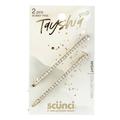 Tayshia by Scunci Firm Grip Rhinestone Bobby Pins Gold 2 Ct