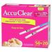 Accu-Clear 50 Ovulation and 20 Pregnancy Test Strips Over 99% Accurate 70 Count