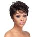 Gespout 1PCS Wigs Women s Wigs Fashion Synthetic Cool Short Curly Women s Wigs Black Natural Hair Wigs for Women