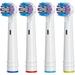 Replacement Toothbrush Heads for Oral-B 4 Pack Replacement Heads Compatible with Oral B Braun Electric Toothbrush