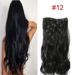 New Fashion Sexy Women Wig Clip In Hair Extension Long Big Curly False Hairs 16 Clips Hairpiece Lady Girl Wigs Gift