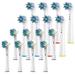 Genkent Replacement Toothbrush Brush Heads Set for Oral-B - 16 Pcs Christmas Gifts