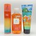 Bath and Body Works Fiji Sunshine Guava-Tini Fine Fragrance Mist Shower Gel and Body Cream 3-Piece Bundle