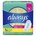 Always Ultra Thin Regular Pads with Wings Unscented Size 1 186 Ct