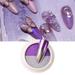 CFXNMZGR Pro Beauty Tools Nail Accessories Nail Solid Mirror Powder Nail Two-Color Powder Titanium Gold Powder Nail Flash Powder Mirror Bubble Effect Nail Decoration Nail Pigment