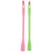 2pcs Portable Back Scratcher ABS Long Handle Telescopic Backscratcher for Home Use (Random Color)