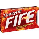 Dentyne Fire Sugar-Free Gum (Spicy Cinnamon 16 Piece Pack of 9)