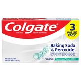 Colgate Baking Soda and Peroxide Whitening Toothpaste Frosty Mint Stripe 6 oz 3 Pack