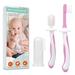 Cherish Baby Care Baby Toothbrush Set (3-24 Months) - Complete Babyâ€™s First Toothbrush Kit (Pink)