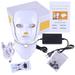 Beauty 7 Color LED Mask Photon Light Skin Rejuvenation Therapy Facial Skin Care Mask for Anti-aging Brightening Improving Wrinkles with Neck Mask