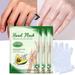 4 Pairs Avocado Hand Mask Moisturizing Gloves Softening Dry Skin Anti-Aging Hand Care Hand Mask