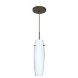 Besa Lighting - Suzi-One Light Cord Pendant with Flat Canopy-4.25 Inches Wide by