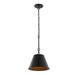 Harper 12 1-Light Industrial Farmhouse Iron LED Pendant Oil Rubbed Bronze