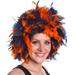 Zucker Feather Products Chandelle Feather Wig - Mixed - Navy/Orange