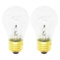 2-Pack Replacement Light Bulb for Frigidaire FFGF3052TSA Range / Oven - Compatible Frigidaire 316538901 Light Bulb