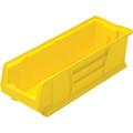 24 Pack of 18 Deep x 7 Wide x 4 High Yellow Shelf Bins