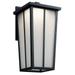 1 Light Outdoor Wall Sconce with Transitional Inspirations 17.25 inches Tall By 8.75 inches Wide Bailey Street Home 147-Bel-2011846