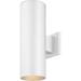 Volume Lighting V9645 2 Light 14 Tall Led Outdoor Wall Sconce - White