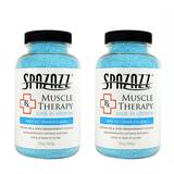 Spazazz Aromatherapy Spa and Bath Crystals - Muscular Therapy 19oz (2 Pack)