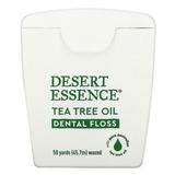Desert Essence Tea Tree Oil Dental Floss Waxed 50 Yds