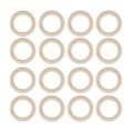 Frcolor Ring Wood Diy Wooden Rings Making Circle Bag Handles Handbag Teether Crafting Cabone Connector Jewelry Pendant Crafts