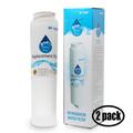 2-Pack Replacement for General Electric PDF22MFSBWW Refrigerator Water Filter - Compatible with General Electric GSWF Fridge Water Filter Cartridge - Denali Pure Brand