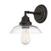 Westinghouse Lighting Iron Hill One-Light Indoor Wall Fixture Oil-Rubbed Bronze