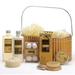 Petolam Spicy Warm Vanilla Spa Bath Body Bamboo Gift Basket