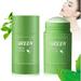 2PCS Green Tea Stick Mask Purifying Clay Mask Oil Control Face Mask Deep Clean Poresfor All Skin Types Men Women