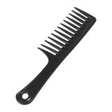 Wide Tooth Comb for Curly Wet Long Thick Wavy Hair Combs Black for Women Men