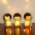 Night Light Adorable Ornament Resin Pet Astronaut Night Light for Bedroom