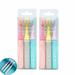 Soft Toothbrush 6 Pack Tooth Brush Set Kids Toothbrush Soft Bristles Toothbrush Bulk Travel Toothbrush Kit Toddler Baby Toothbrush Manual Clean Family Toothbrushes Pack Gifts for Sensitive Gum