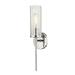 -One Light Wall Sconce in Style-4.75 inches Wide By 17.5 inches High-Polished Nickel Finish Bailey Street Home 735-Bel-2941895