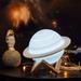 Bedroom Smart LED Saturn Night Lights Table Bedside Lamps Home Decoration Birthday Gift