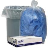 Genuine Joe Can Liners 1.1mil/LD 40 x46 100/CT Clear 29126