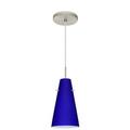 Besa Lighting 1Jt-4124Cm-Led Cierro 1 Light Led Cord-Hung Mini Pendant - Nickel