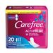 Carefree Acti-Fresh Body Shape Regular Pantiliners Unscented 20 Ea 6 Pack