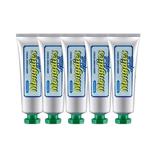 Mongdies Adult Toothpaste Spearmint helps remove plaque and includes Vitamin B6 to prevent gum disease Less Fluoride 100g (5pcs)