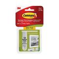 Command Picture Hanging Strips Value Pack Medium Removable Holds Up to 12 lbs 0.75 x 2.75 White 12 Pairs/Pack