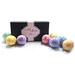 ISO Beauty Presents Art Du Savon 8pc Bath Bomb Luxury Gift Set Soothe Your Stressed Body and Mind While The Bath Bombs Releasing Bursts Of Uplifting Fragrance While Conditioning Skin With Shea Butter