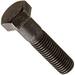 1 1/2-6 x 5 1/2 Hex Head Cap Screws Steel Grade 5 Plain Finish (Quantity: 8 pcs) - Coarse Thread UNC Partially Threaded 5 1/2 inch Thread 1 1/2 inch