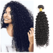 Brazilian Virgin 100% Human Hair Jerry Curl Ustar Brand 10 -30 inch Natural Black 18