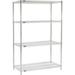 Nexel ESD Wire Shelving Starter - 5 Tier - 48 W x 36 D x 86 H