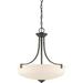 Nuvo Lighting 60/6378 3 Light 18-7/8 Wide Pendant - Grey